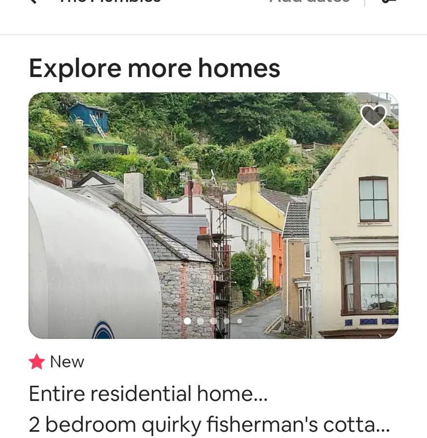 Fishermen'S Cottage With Log Burner, 2 Bathrooms & Sea Views From Garden Terraces Mumbles Exterior foto